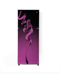 PEL Glass Door Freezer-on-Top Refrigerator 9 cu ft Purple Blaze (PRGD-2350) - YZ International-1 (3 Months 0% Percent Profit Product Available On 48 Months Installment)